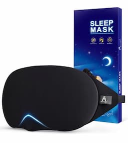 Mavogel masque de nuit en coton à cartilage nasal flexible