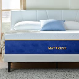 Molblly matelas mousse à mémoire gel 140x190, 25 cm