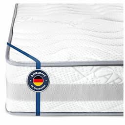 BMM Comfort 23 140x190 H4, mousse froide 7 zones, housse SilverCare 23 cm