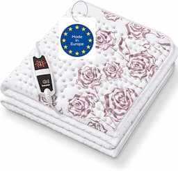 Beurer UB 75, surmatelas chauffant une place 150 x 80 cm, dessus coton