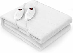 TLGREEN, surmatelas chauffant deux places 160 x 140 cm, 6 niveaux