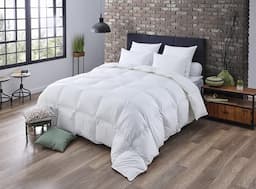 DODO Couette chaude Mont Blanc 70 % duvet d'oie et canard 140 x 200 cm