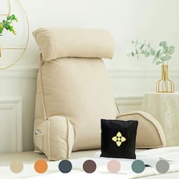CCTSA Coussin de lecture à accoudoirs avec repose-nuque 75 × 40 × 58 cm