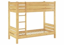 Erst-Holz lit superposé séparable pin massif 90 x 200 cm avec 2 sommiers