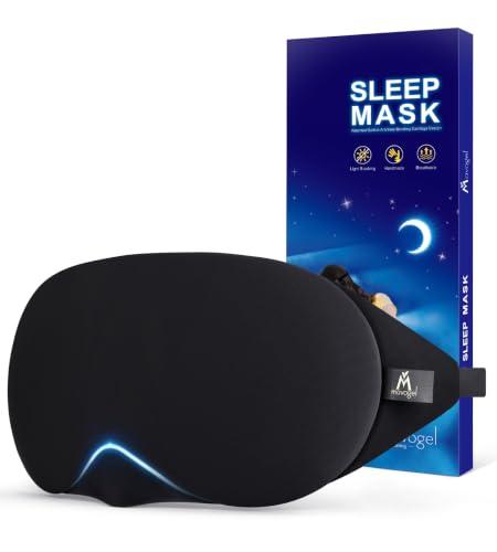 Mavogel masque de nuit en coton à cartilage nasal flexible
