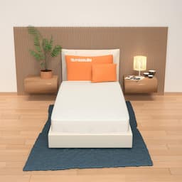MiaSuite Plus 21 cm — Waterfoam, housse Aloe Vera
