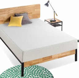 Zinus Ultima 25 cm — mousse thé vert, 7 zones réglables