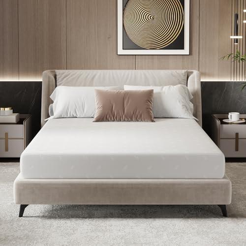 Novilla matelas 90x190 mémoire de forme gel 7 zones, 18 cm