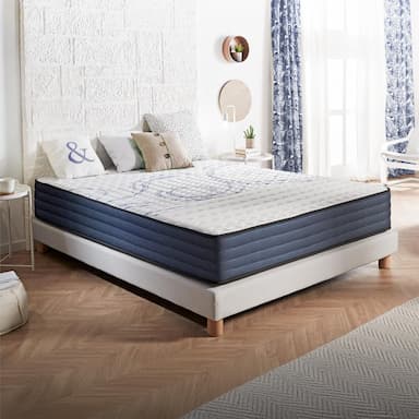 Naturalex PerfectDream — hybride ressorts + latex bi-alvéolaire, 26 cm