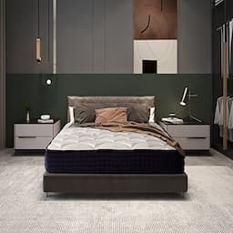 IZTOSS Matelas 90x200 cm mousse à mémoire de forme 16 cm, 11 zones