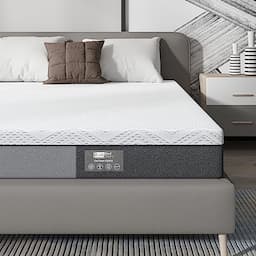 BedStory Matelas 90x200x18 cm mousse à mémoire de forme gel 7 zones