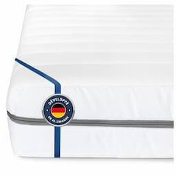 BMM Classique XXL 140x190 H3, mousse froide 7 zones 12 cm, housse 60 °C