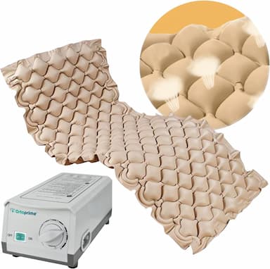 OrtoPrime Matelas à air alternatif 130 cellules + compresseur