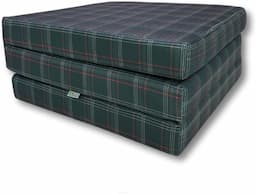 FORTISLINE Matelas pliant 3 parties, 180x65x7 cm, housse lavable