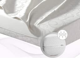 MICAMAMELLAMA Matelas Mousse Haute densité HR 140x190x10