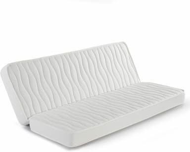 marcKonfort clic-clac 130x190 — mousse Foamflex 25 kg/m³, rivet de sécurité