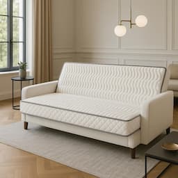 Provence Literie 140x190 — poli-lattex haute résilience, 20 cm, 5 zones déhoussable