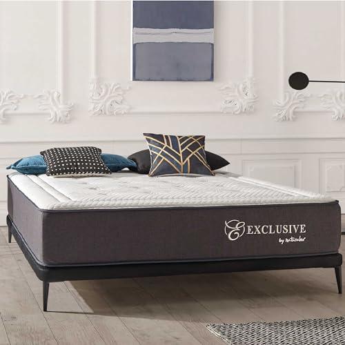 Naturalex Exclusive 160x200 — hybride 30 cm, ressorts ensachés + latex 7 zones