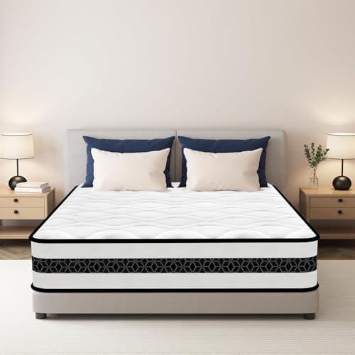 YIDATONG 140x190 — matelas hybride 30 cm mémoire de forme gel, fermeté moyenne
