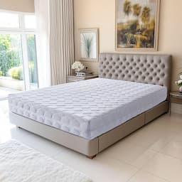 Matelas 140x190 ferme, 7 zones, noyau lattex HR, déhoussable