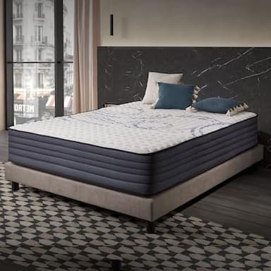 NATURALEX PerfectSleep Matelas 140x190 noyau hybride 30 cm, face été / hiver