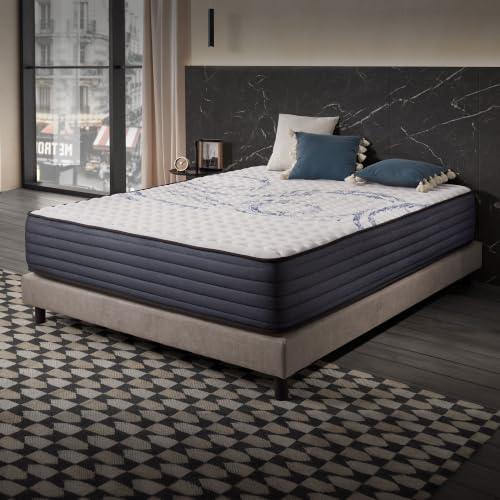 NATURALEX PerfectSleep Matelas 140x190 noyau hybride 30 cm, face été / hiver
