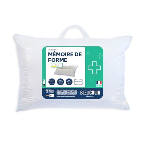 Bleu Câlin Memofill oreiller ergonomique mémoire de forme 50x70