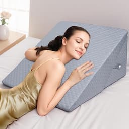 INFANZIA Coussin incliné triangle pliable à mémoire de forme, 23 ou 30 cm