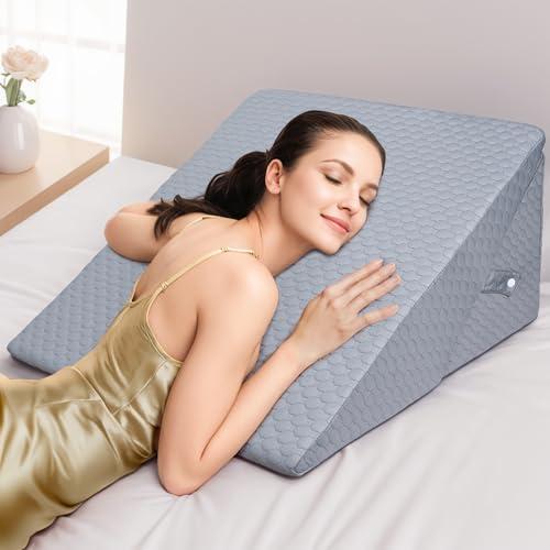 INFANZIA Coussin incliné triangle pliable à mémoire de forme, 23 ou 30 cm