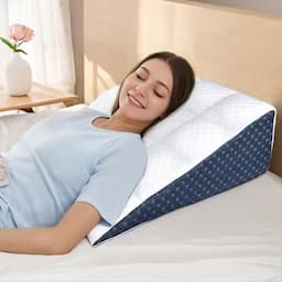 INFANZIA Coussin incliné triangle à mémoire de forme, hauteur 21 cm