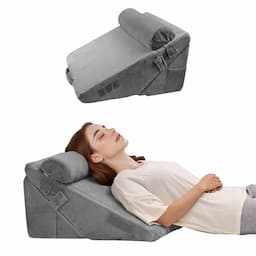 VEVOR Coussin incliné réglable, mousse haute densité et mémoire de forme gel