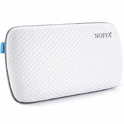 NOFFA Oreiller ferme rectangulaire à mémoire de forme, 60 x 40 x 11 cm