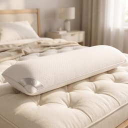 SAMPUR Traversin Prestige, bloc mémoire de forme microperforée, 90 cm