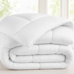 L22G Couette 240 x 220 cm anti-acariens Oeko-Tex fibre creuse