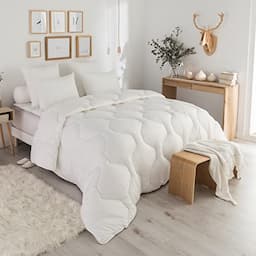 DODO Couette très chaude Protection Active 220 x 240 cm anti-acariens 500 g/m²